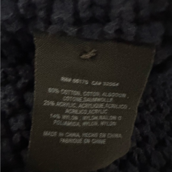 Maeve Navy Blue Knit Cardigan size Small - Picture 10 of 12